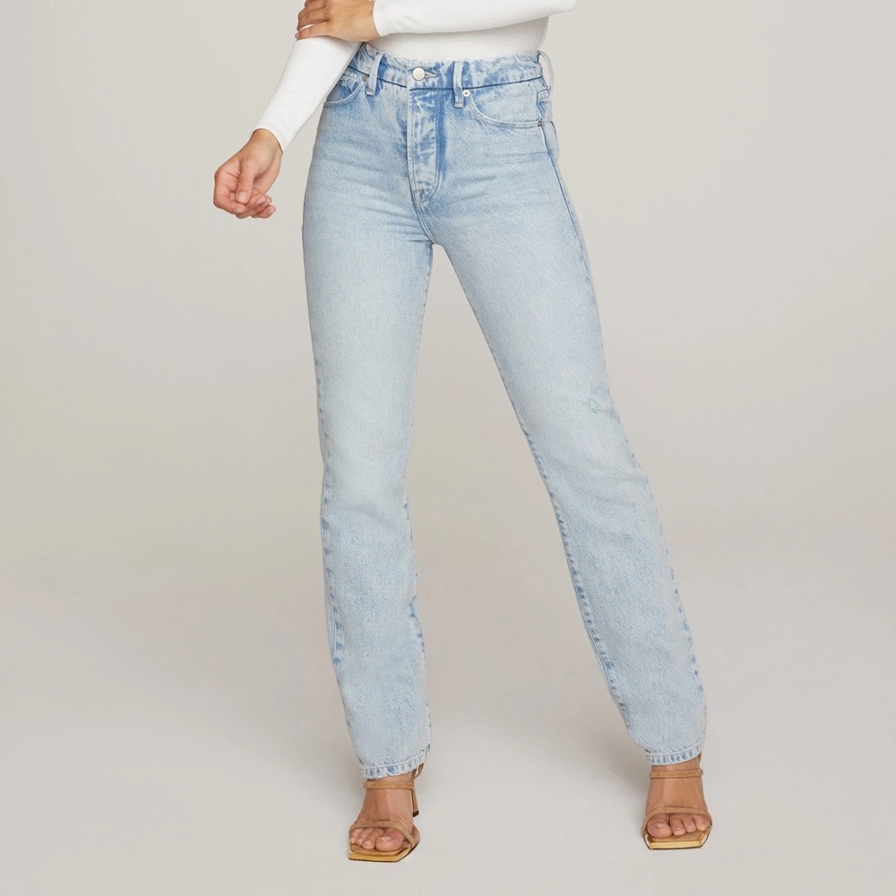 Good American “Good Boy” High Waist Jean